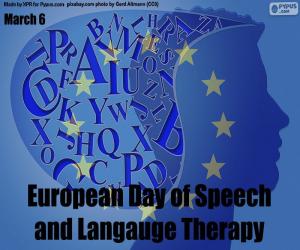 Puzzle Ευρωπαϊκή Ημέρα Λόγου και Θεραπείας Langauge